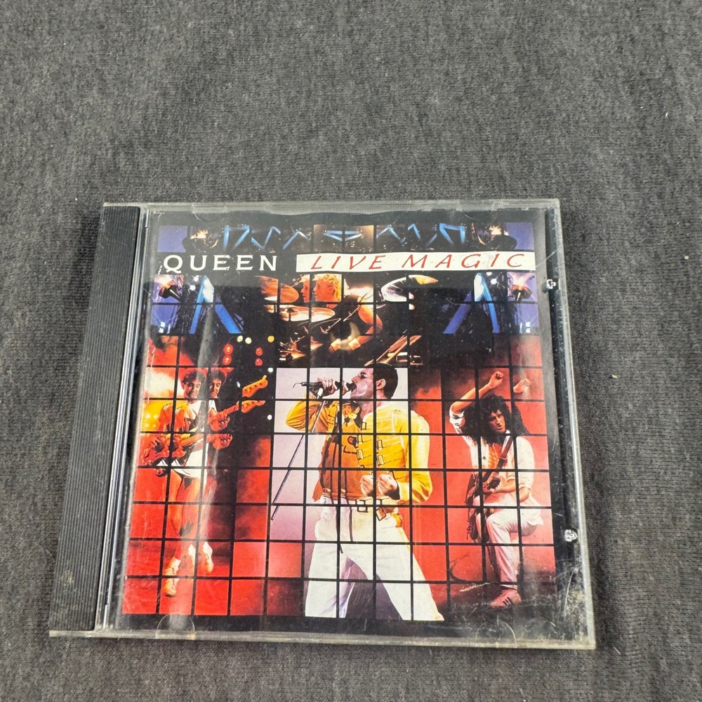 Queen Live Magic CD 1986 Magic Tour Live Album Hollywood Records HR-61267-2